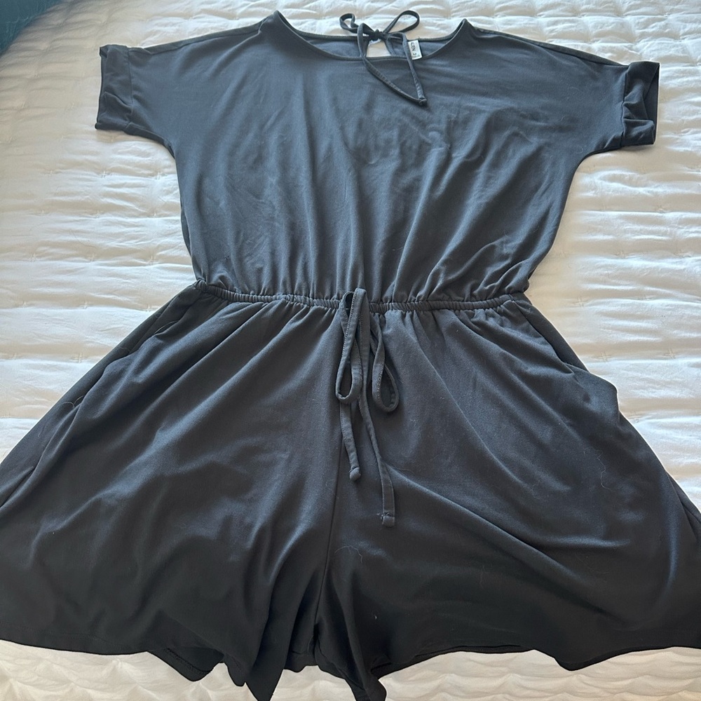 Chic Gray Romper